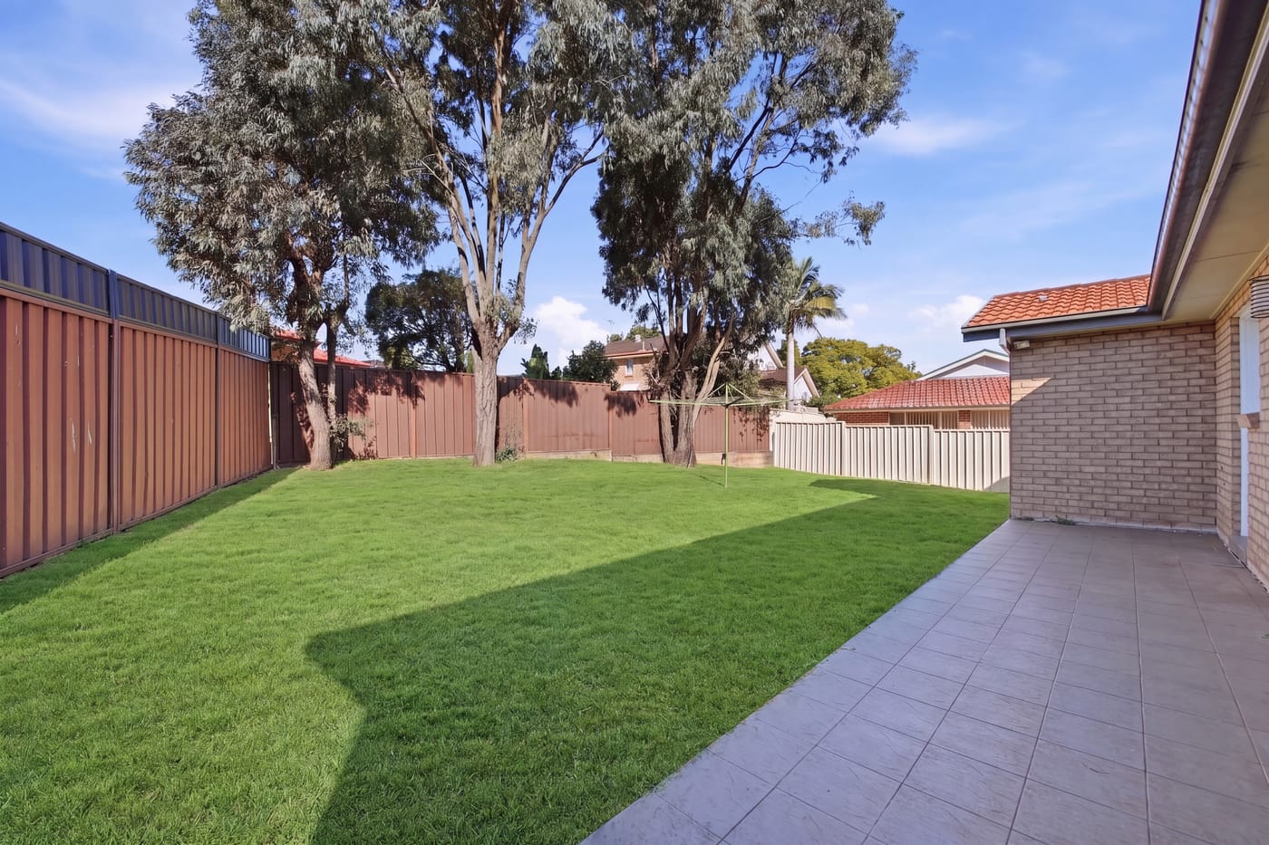 Grass replacement premium edit — the same lawn revived, before shown inset
